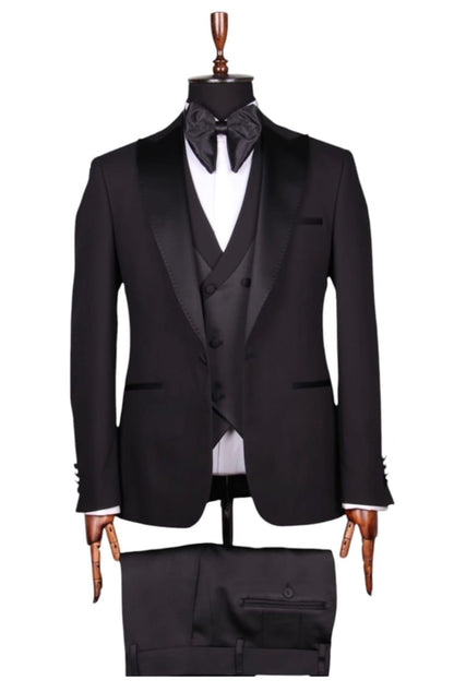 Black Peak Lapel Tuxedo
