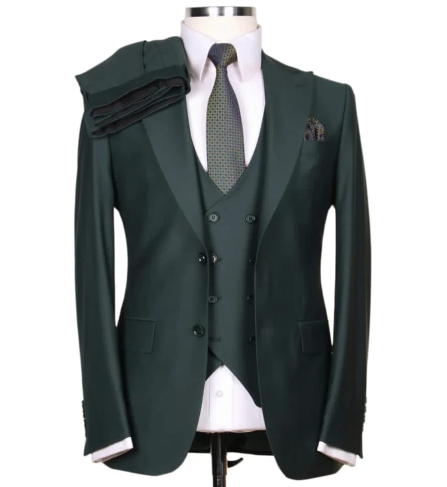 Emerald Green 3-Piece Suit