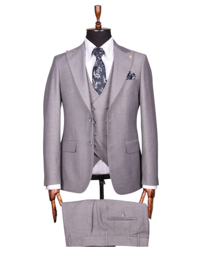 Light Grey 3-Piece Suit