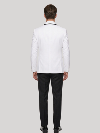 White Peak Lapel Tuxedo