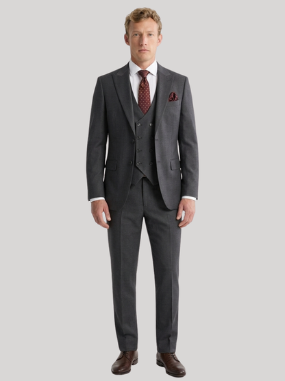 Charcoal Grey 3-Piece Suit