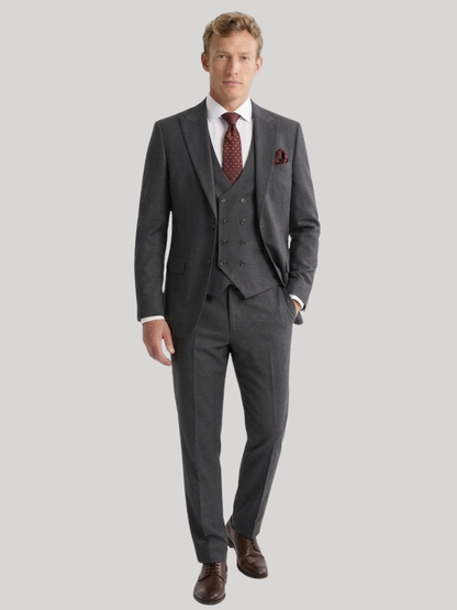 Charcoal Grey 3-Piece Suit