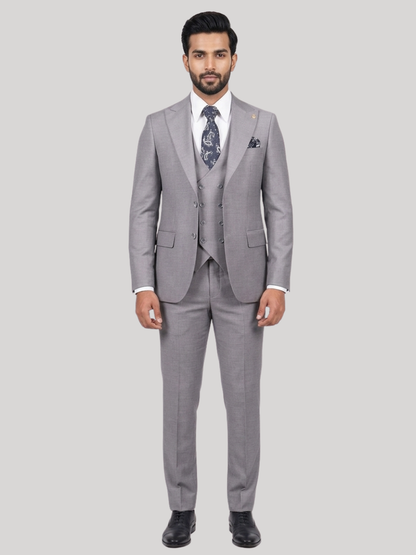 Light Grey 3-Piece Suit