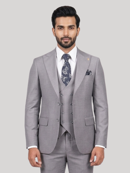 Light Grey 3-Piece Suit