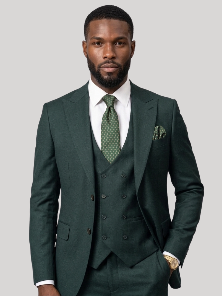 Emerald Green 3-Piece Suit