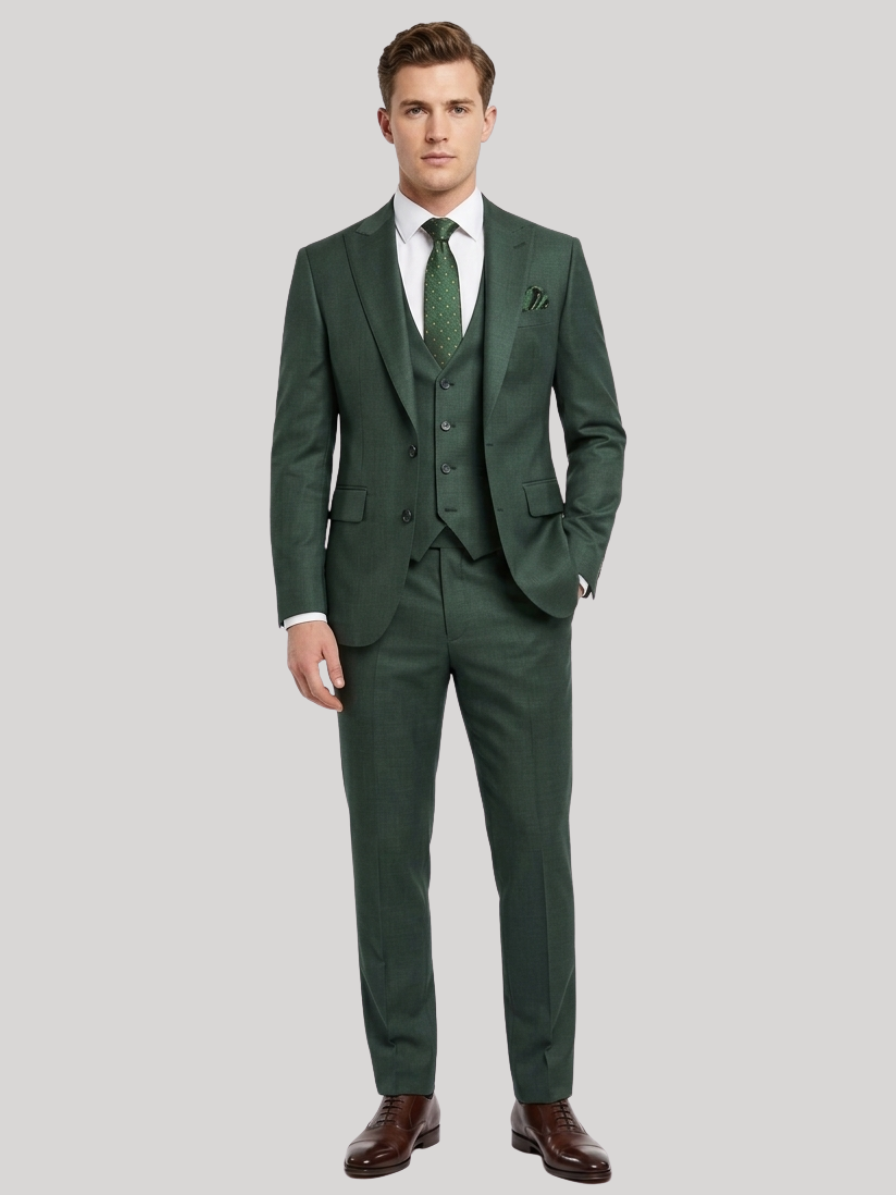 Deep Green 3-Piece Suit