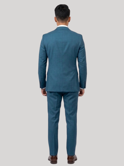 Petrol Blue 3-Piece Suit