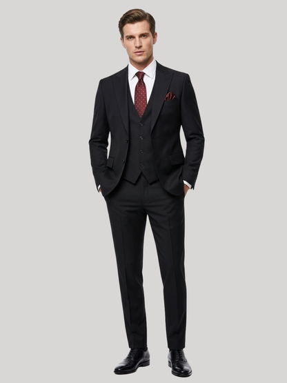 Essential Black 3-Piece Suit