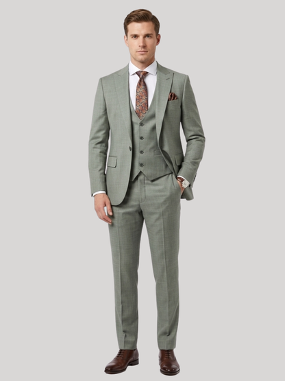 Sage Green 3-Piece Suit