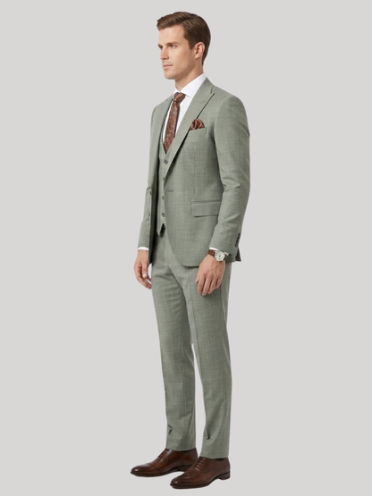 Sage Green 3-Piece Suit
