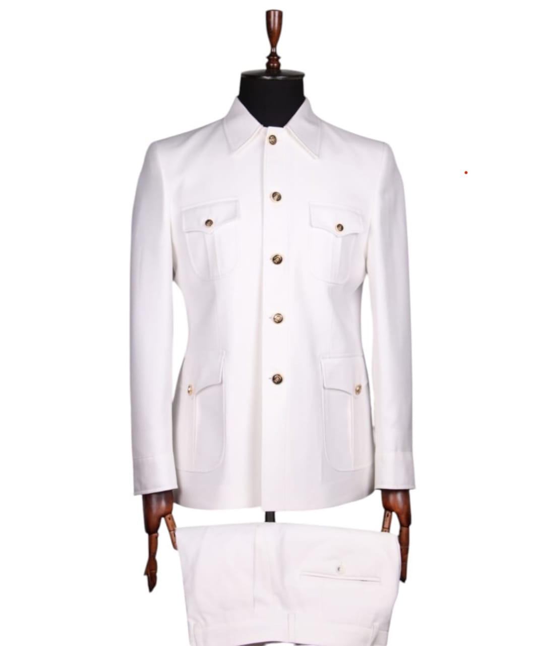 White Safari Suit